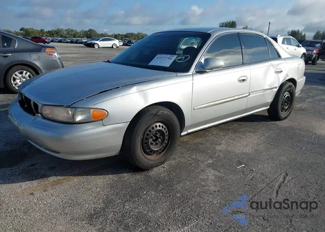 2003 Buick Century Custom из США, поврежденный, VIN 2G4WS52J531299254